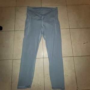Sz 8 Gray Lululemon Leggings